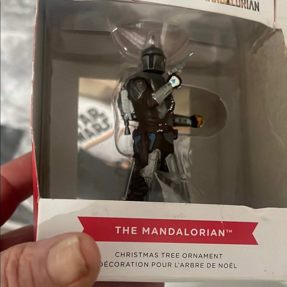 Xmas tree ornament the mandalorian